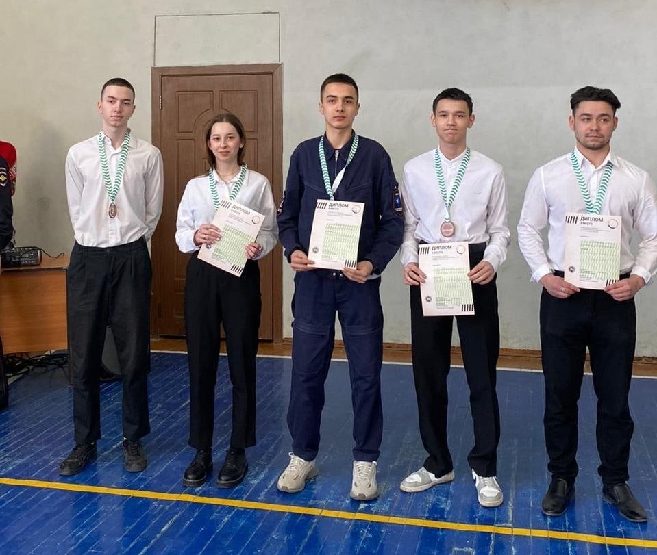 Лаеш студентлары һөнәри осталык буенча чемпионат призерлары булды