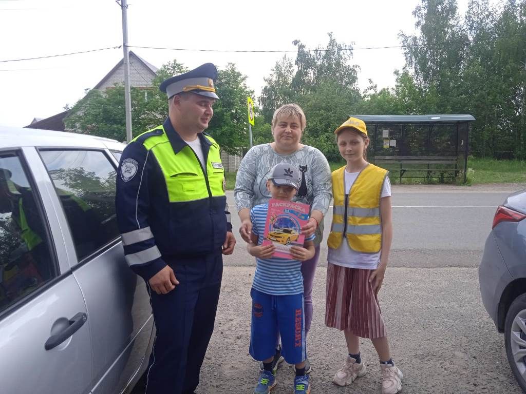 В Лаишевском районе продолжается акция «Ребенок – главный пассажир!»