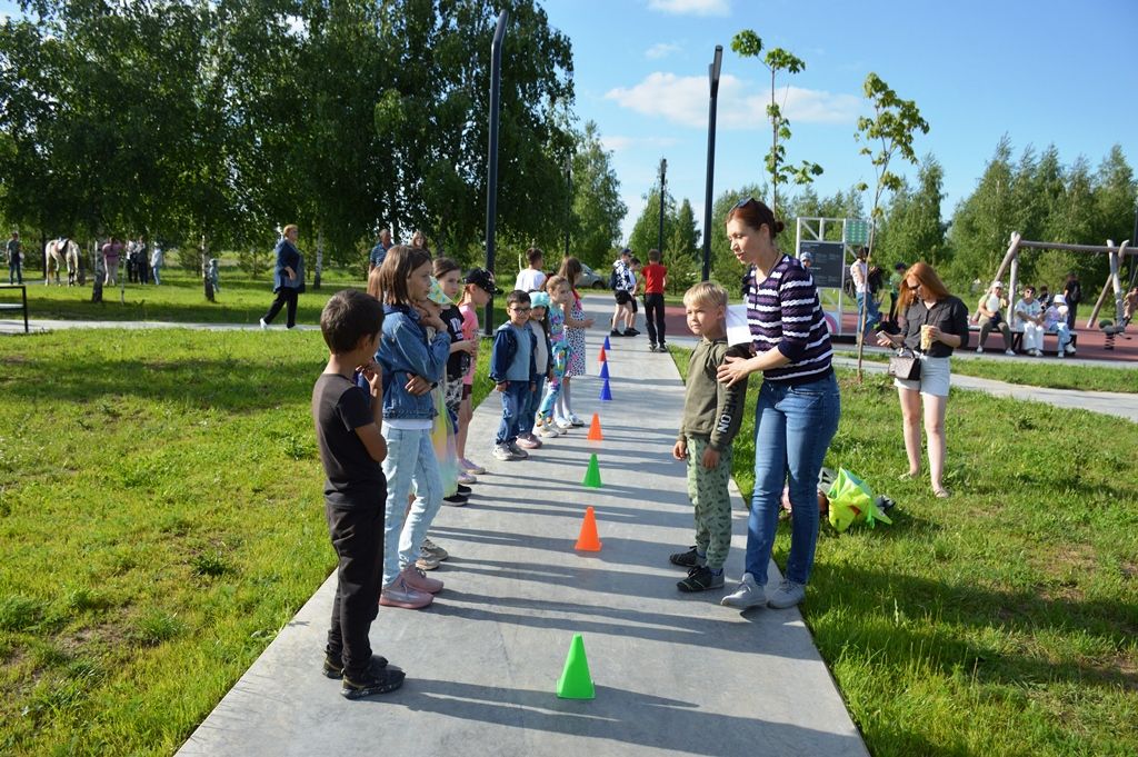 В экстрим-парке Лаишева 1 июня организован большой детский праздник