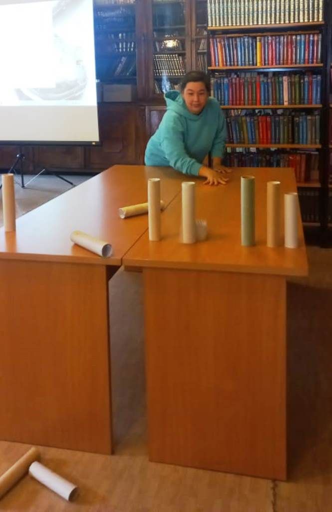 В Лаишевской центральной библиотеке прошла квест-игра «Мы помним, мы гордимся!»