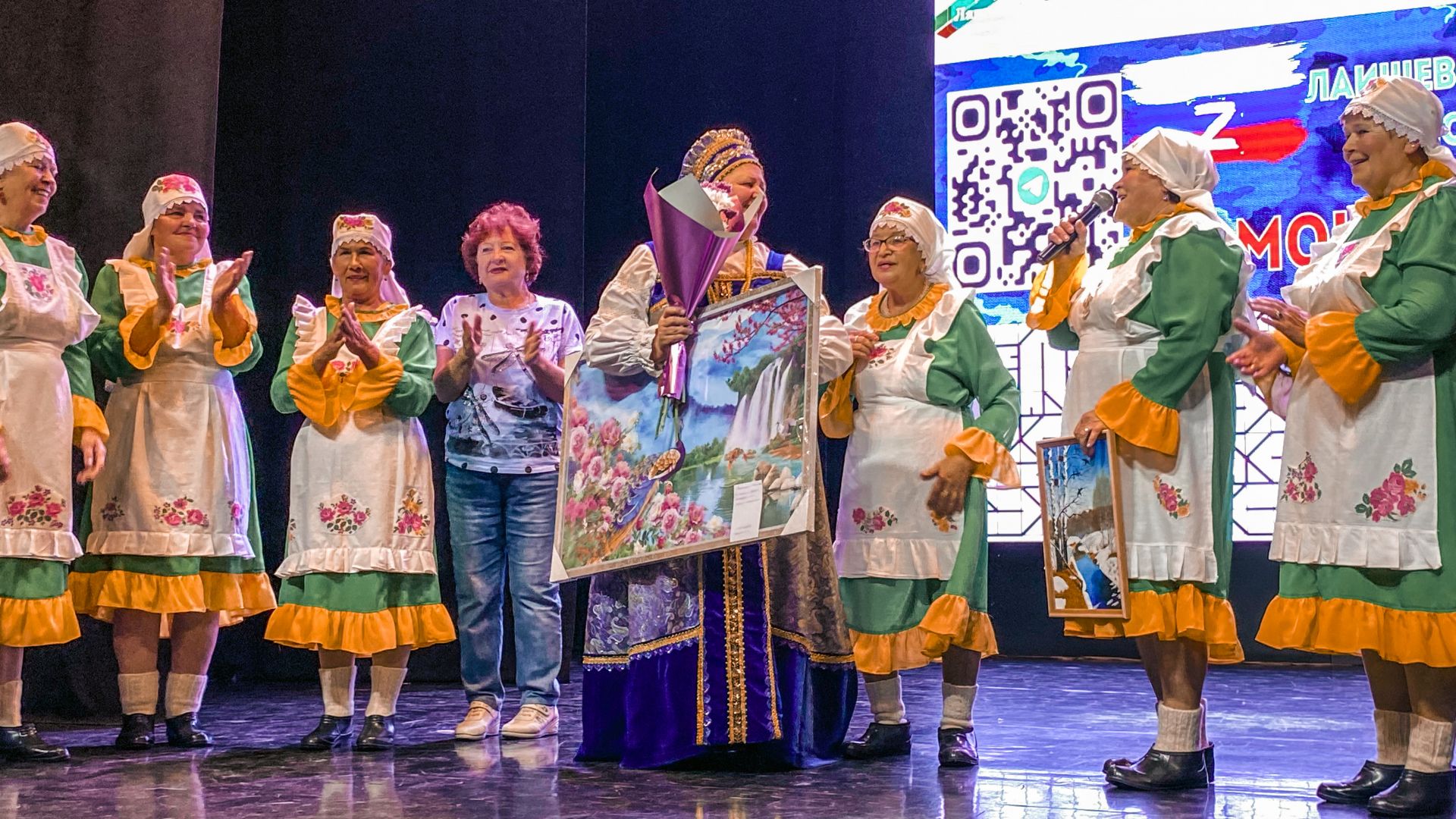 В Лаишево прошел благотворительный концерт заслуженного работника Татарстана Валентины Клюшиной