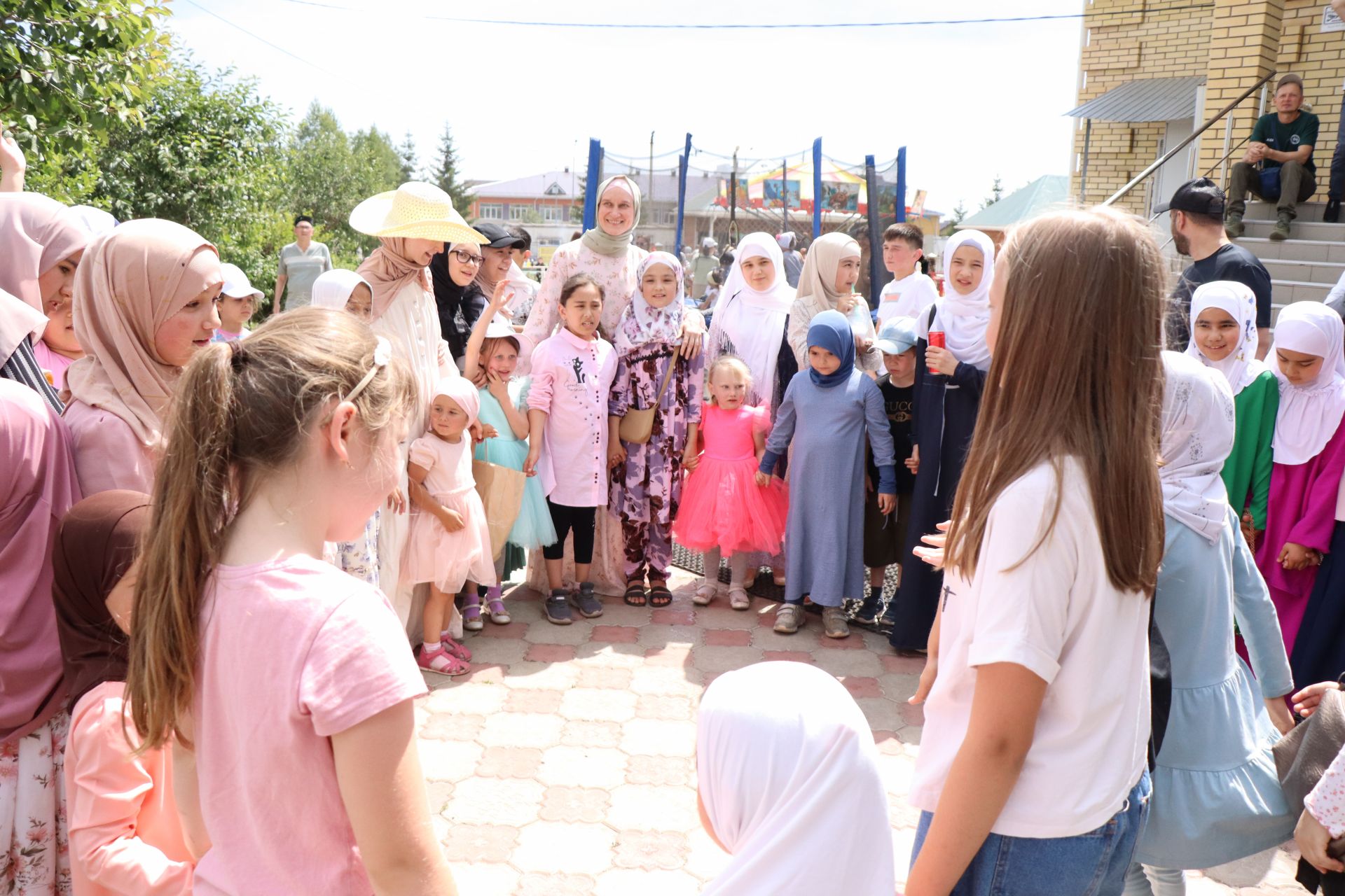 В мечети «Юлчы» Лаишевского района празднуют Курбан-байрам