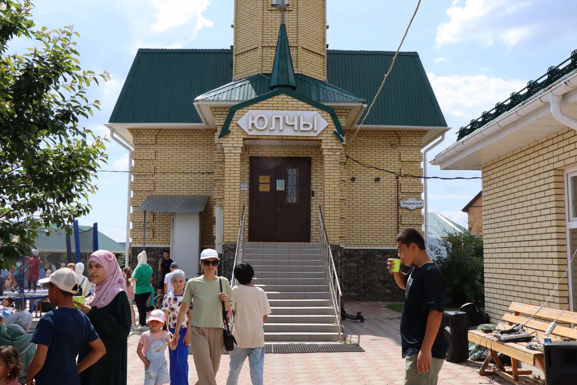 В мечети «Юлчы» Лаишевского района празднуют Курбан-байрам