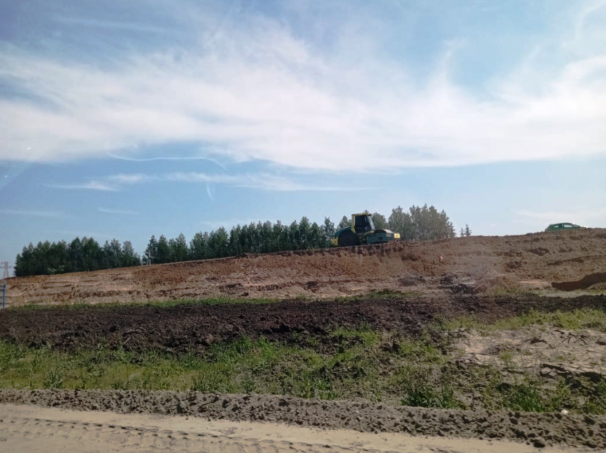 На территории Лаишевского района продолжается строительство дороги М12