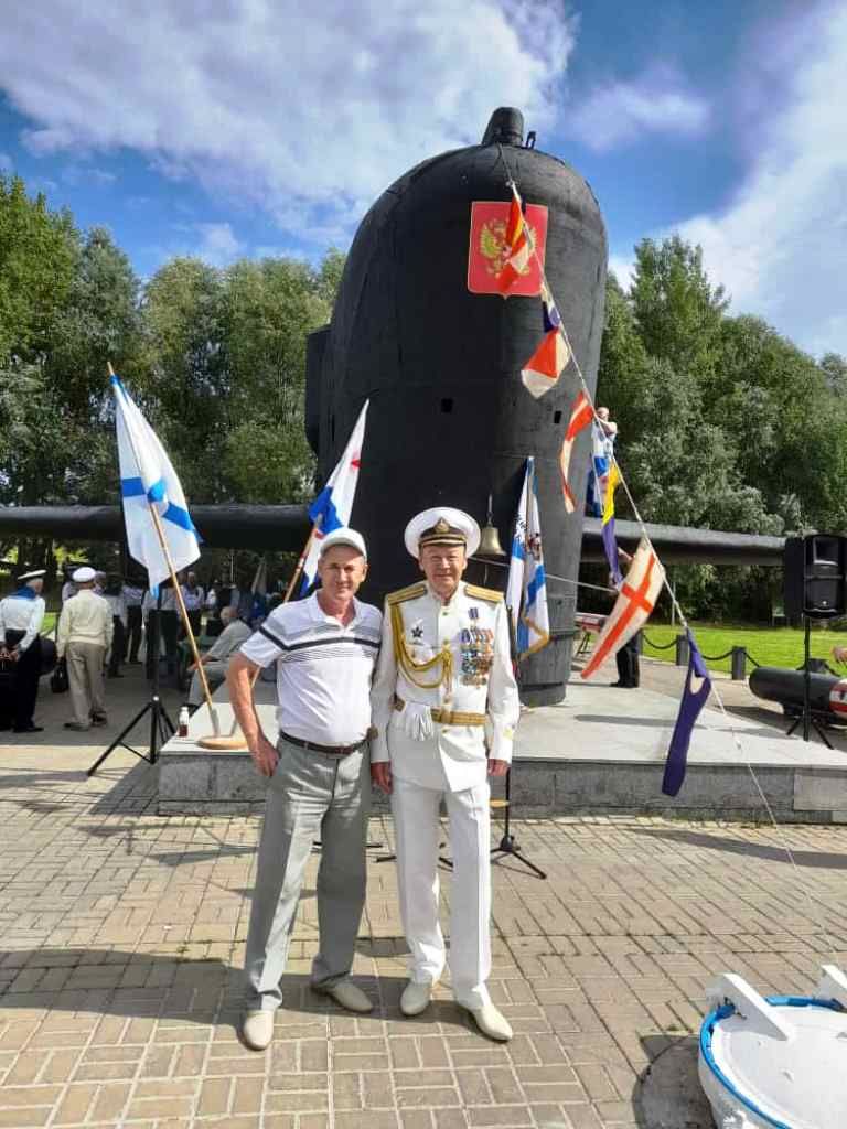 Нашего земляка, учителя Кирбинской школы в День Военно-Морского Флота наградили медалью
