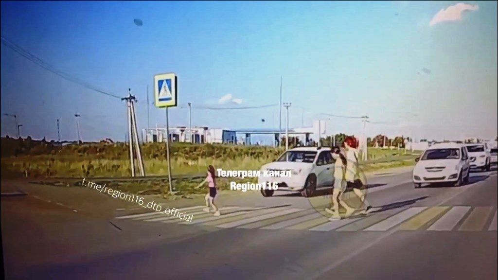 На пешеходном переходе сбили 5-летнего ребенка