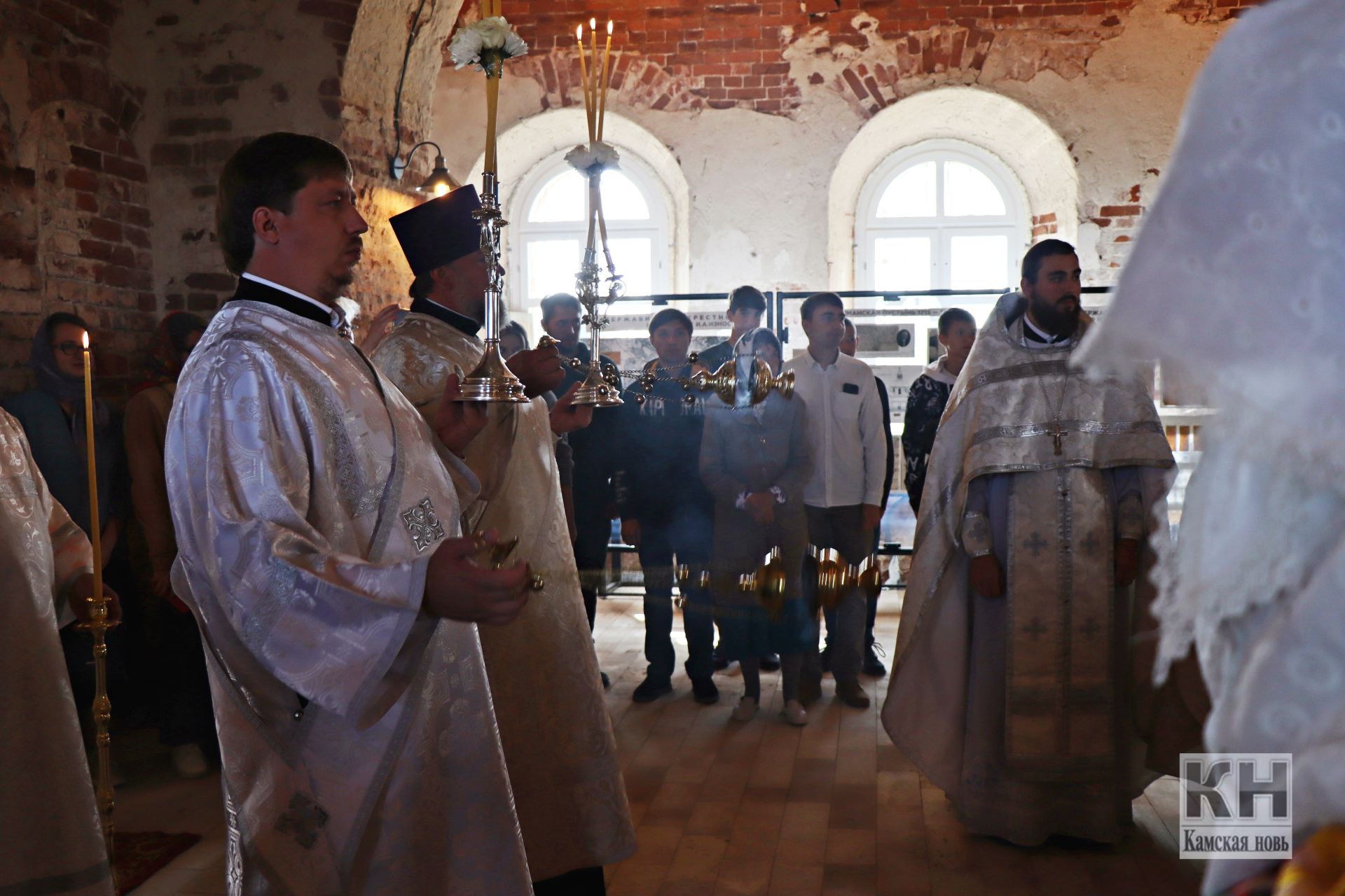 В селе Державино Лаишевского района митрополит Кирилл совершил Божественную литургию