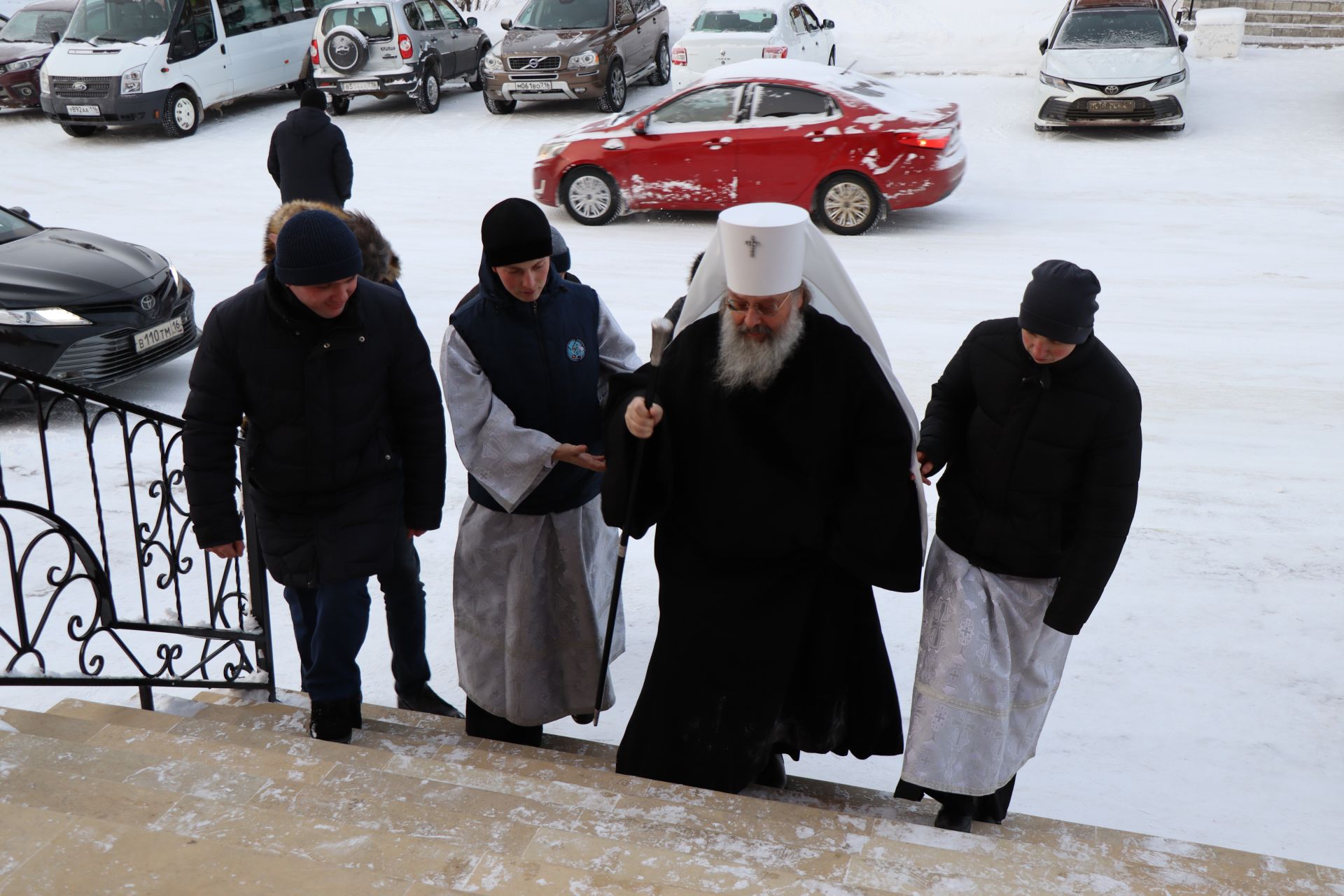 Лаишевский район посетил митрополит Казанский и Татарстанский Кирилл