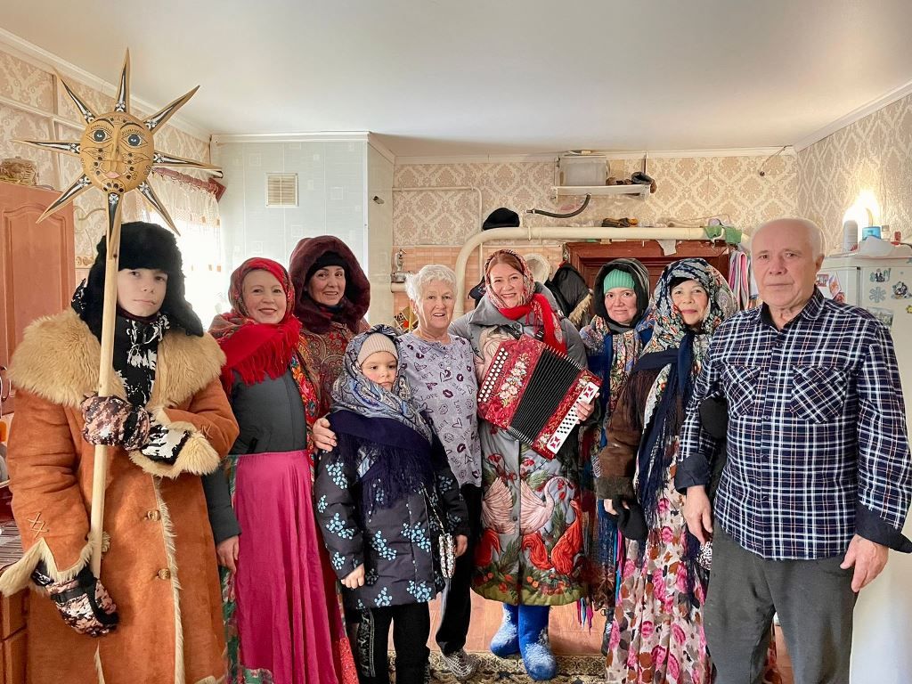 В Лаишевском районе Татарстана на Рождество колядуют  да песни поют