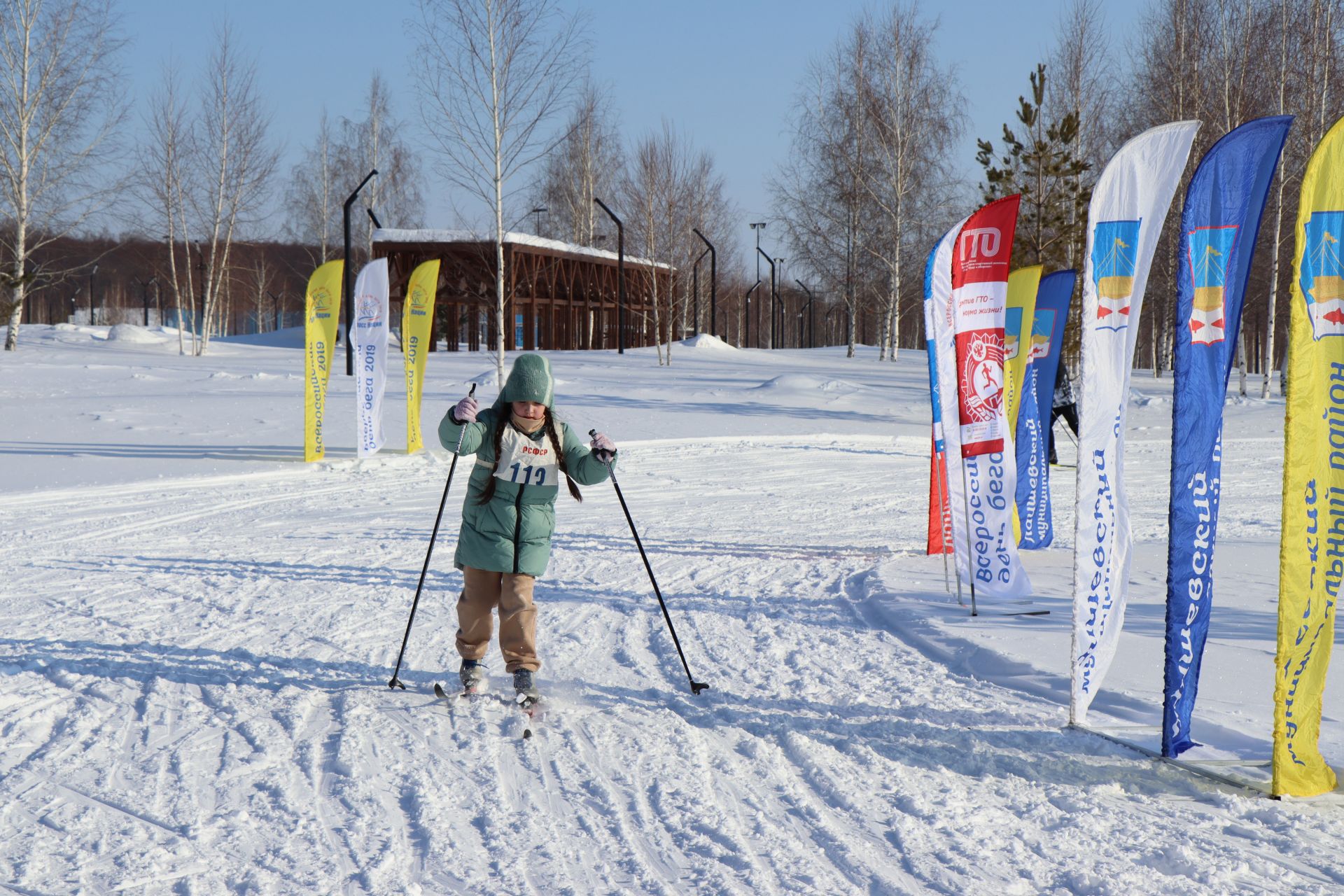 В экстрим-парке города Лаишево на Лыжню России заявилось 200 участников