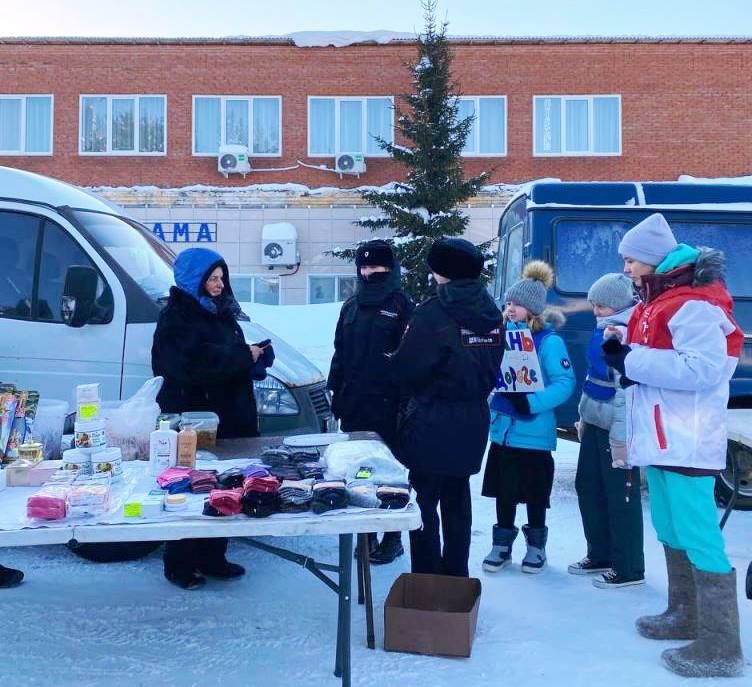 В Лаишевском районе юидовцы и «Движение первых» включились в акцию «Засветись сам — засвети другого»