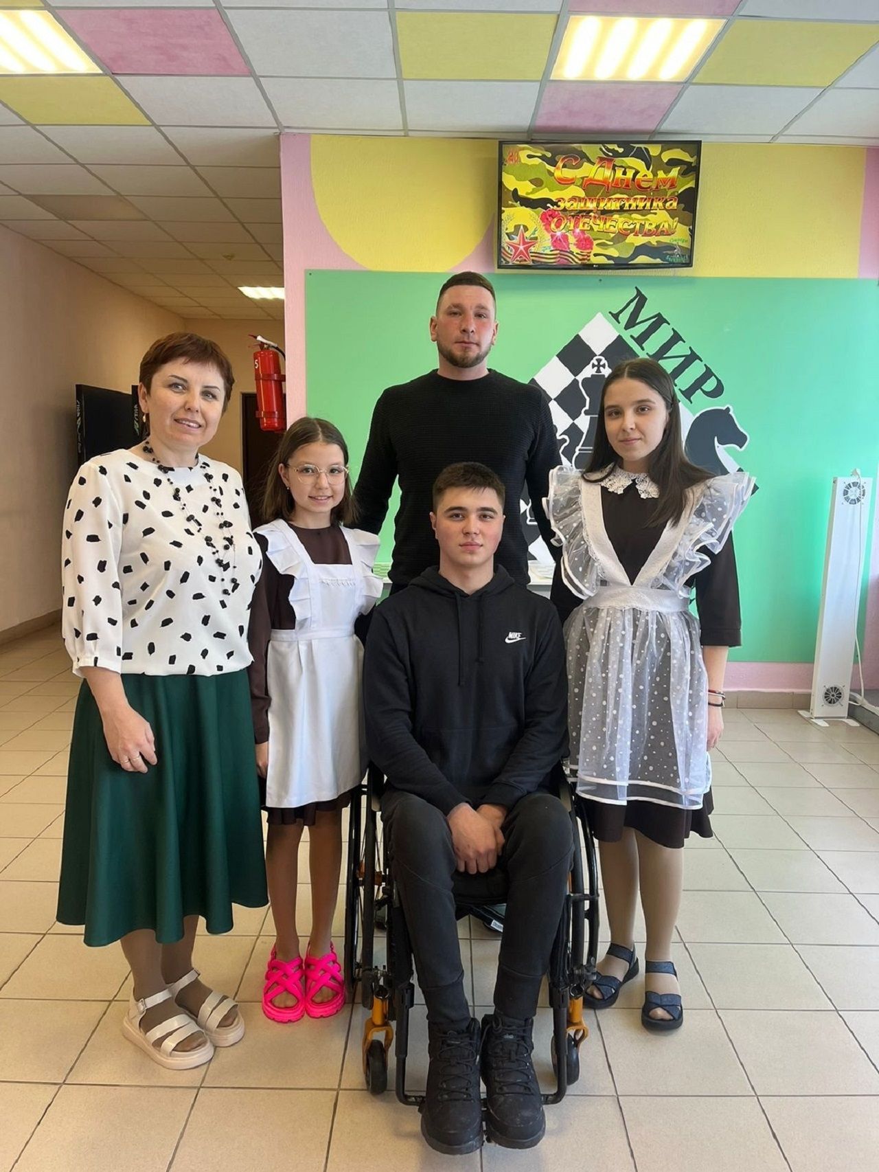 Жители села Атабаево Лаишевского района встретились с земляком-ветераном СВО