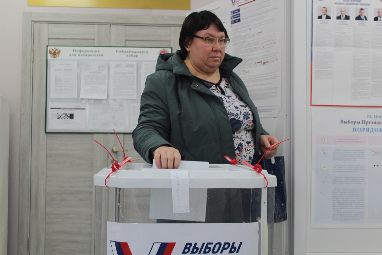 Избиратели Лаишевского района делают свой выбор