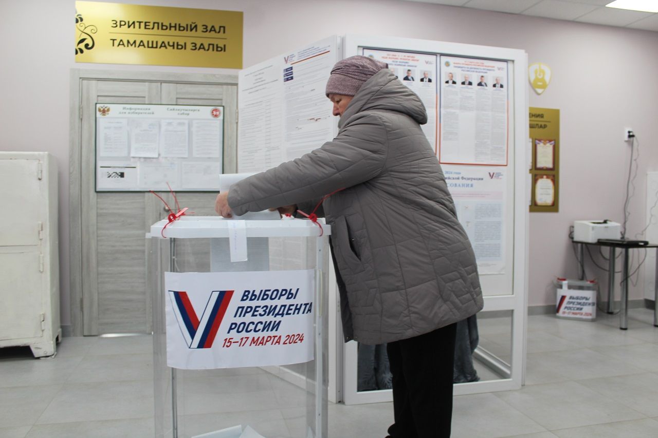 Избиратели Лаишевского района делают свой выбор
