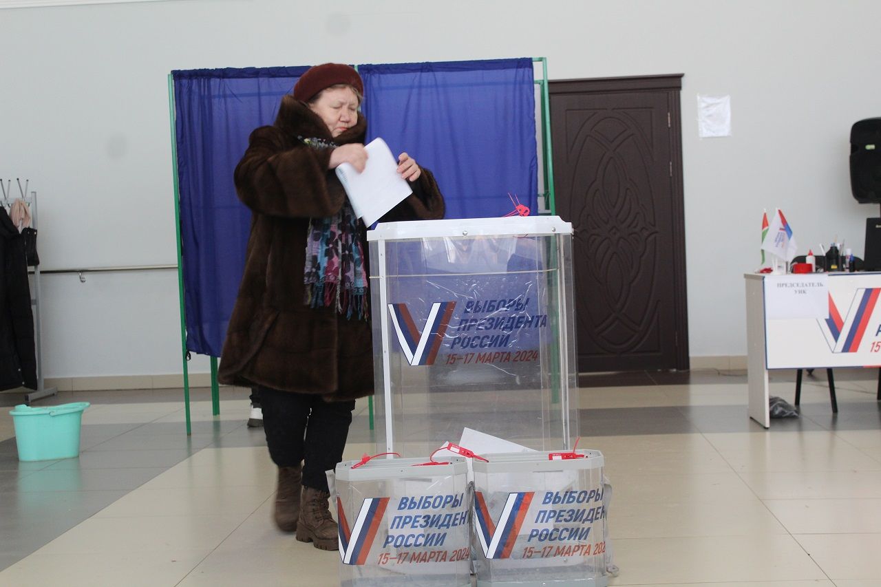 Жители села Малая Елга демонстрируют отличную явку на выборах