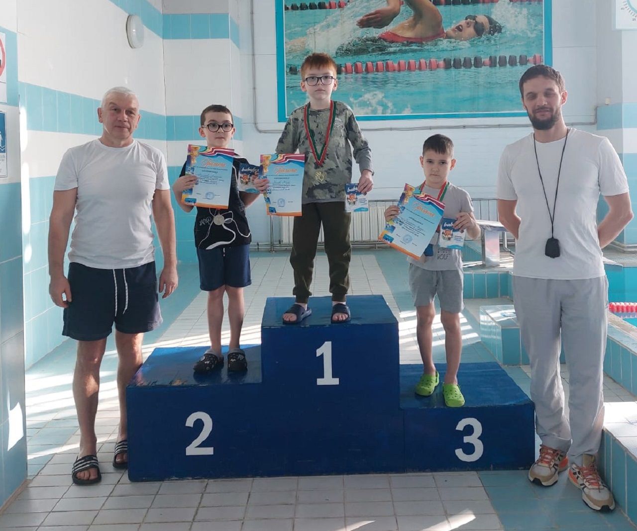 В Лаишеве прошли соревнования по плаванию «Весенняя капель»