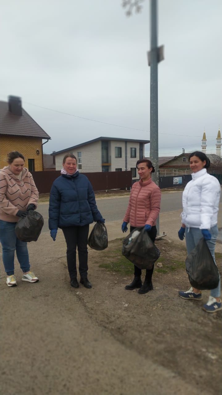 В Лаишевском районе продолжается санитарно-экологический двухмесячник