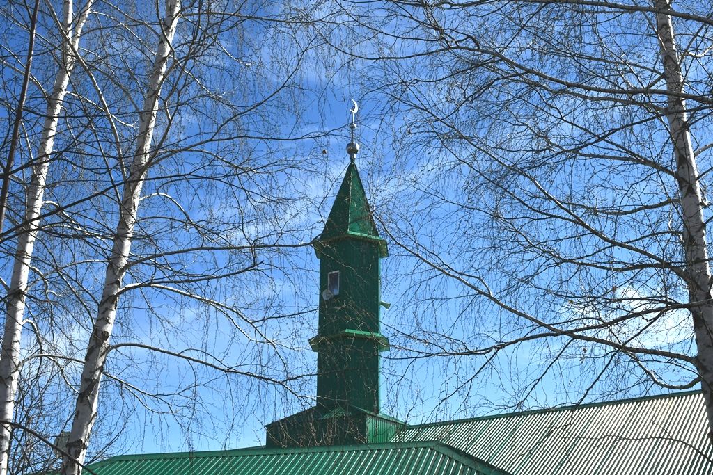 В Лаишевской мечети субботник идет полным ходом