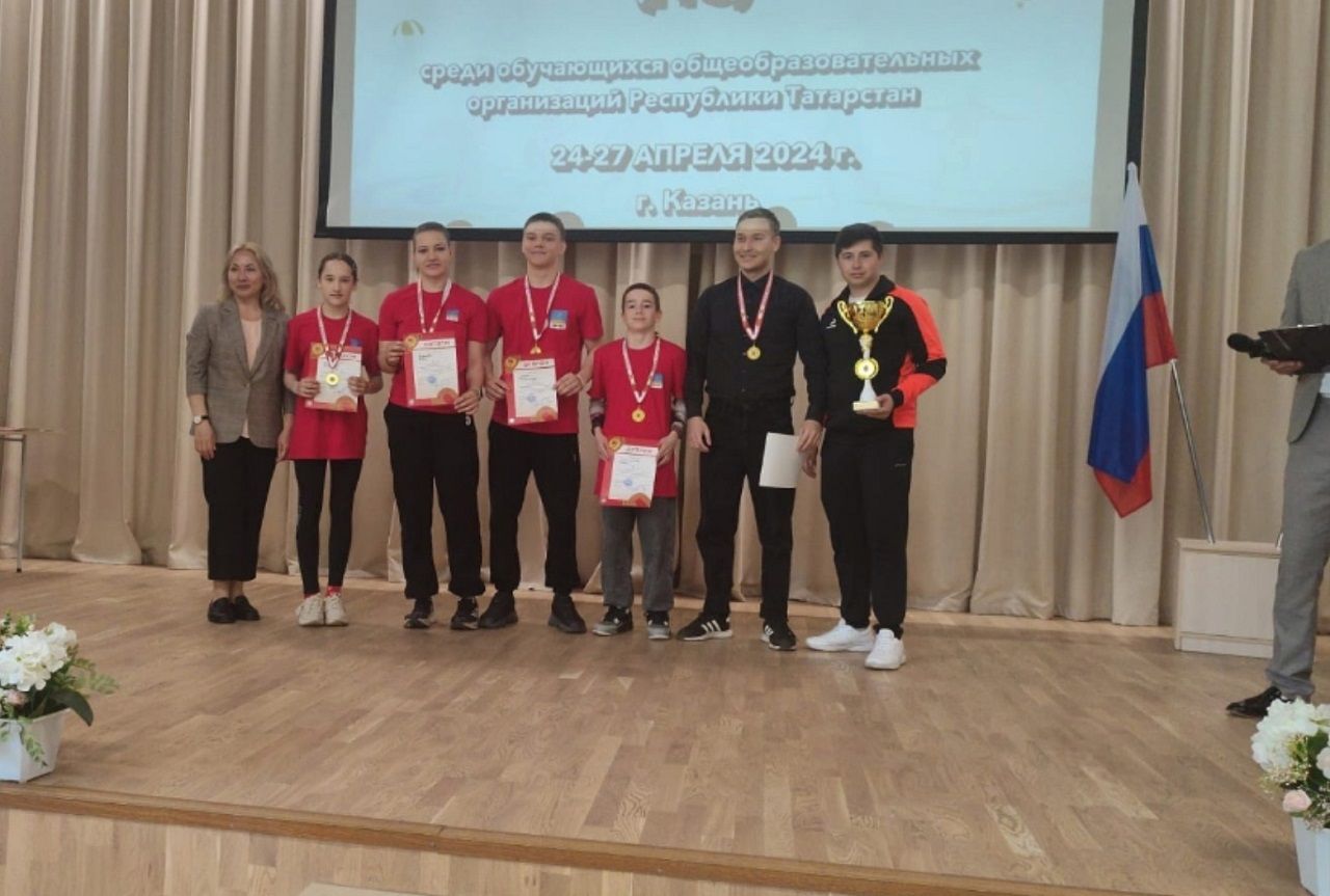 Сборная Лаишевского района стала первой на эстафете ГТО