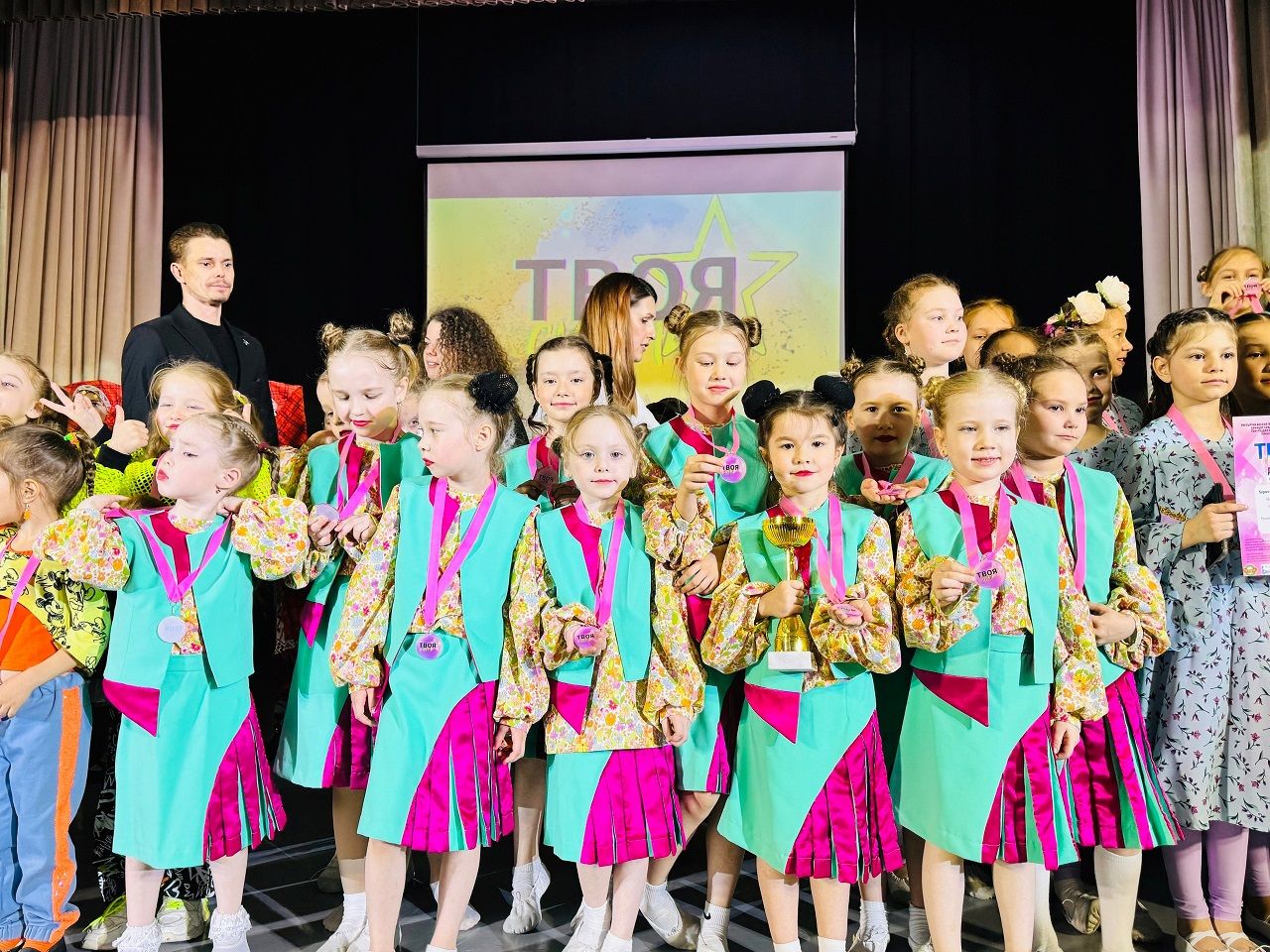 В Лаишевском районе соревновались молодые вокалисты и танцоры