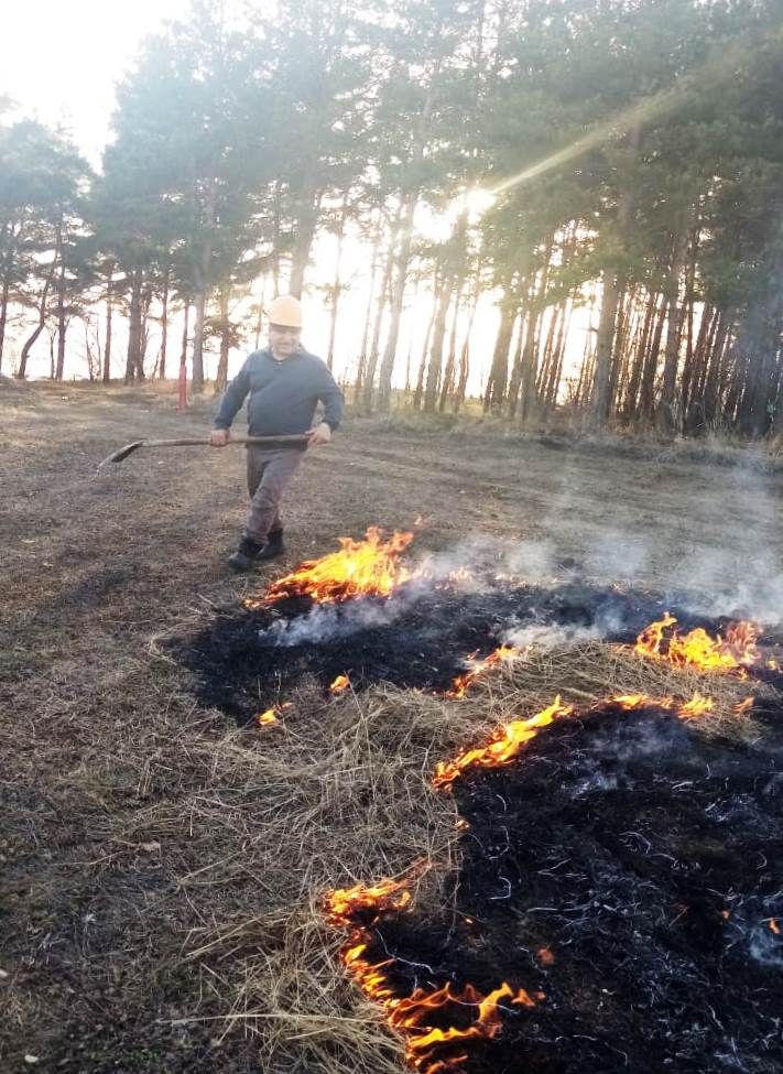 В Лаишевском районе с 15 апреля стартует пожароопасный сезон
