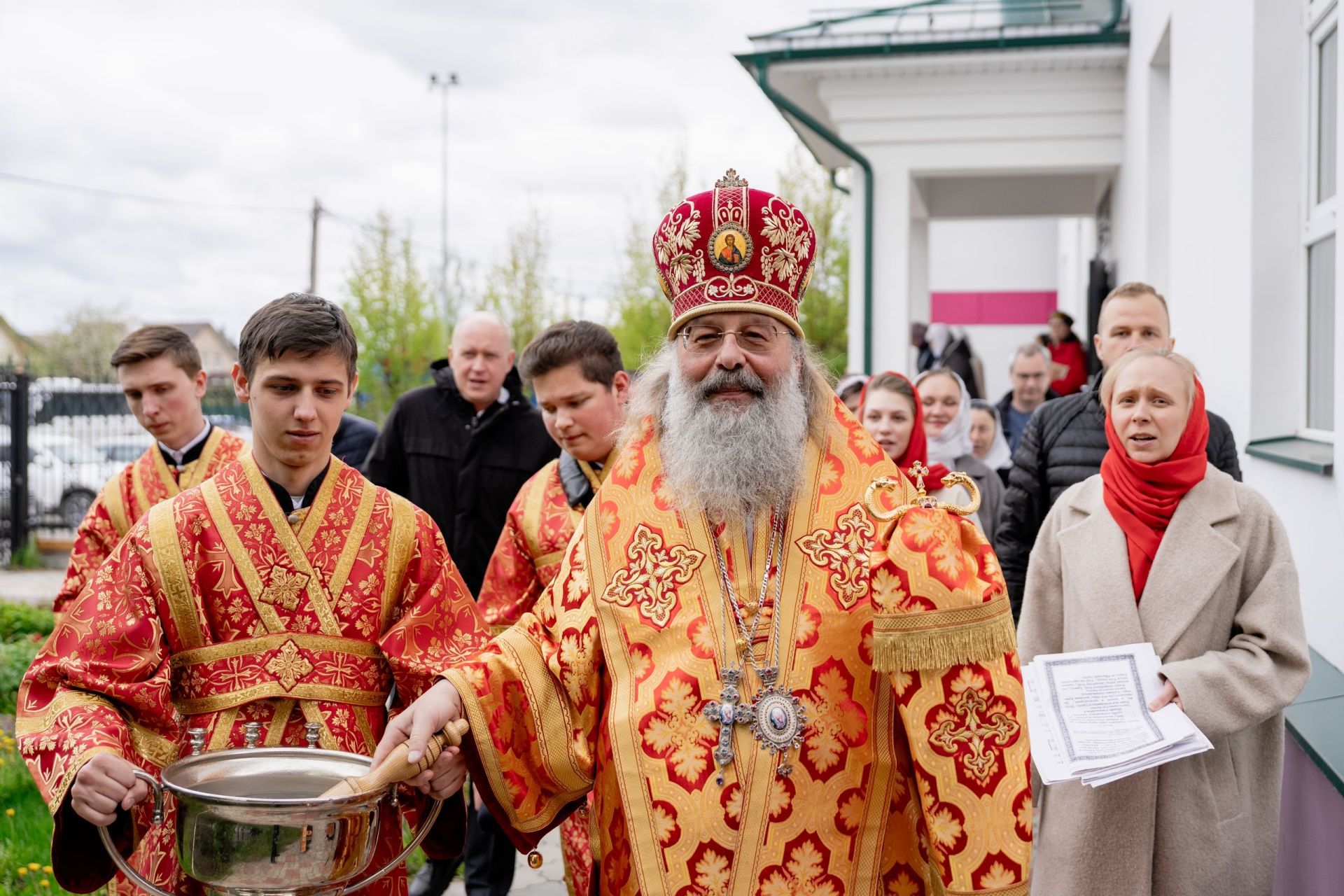 Митрополит Кирилл совершил Литургию в Столбищенском храме