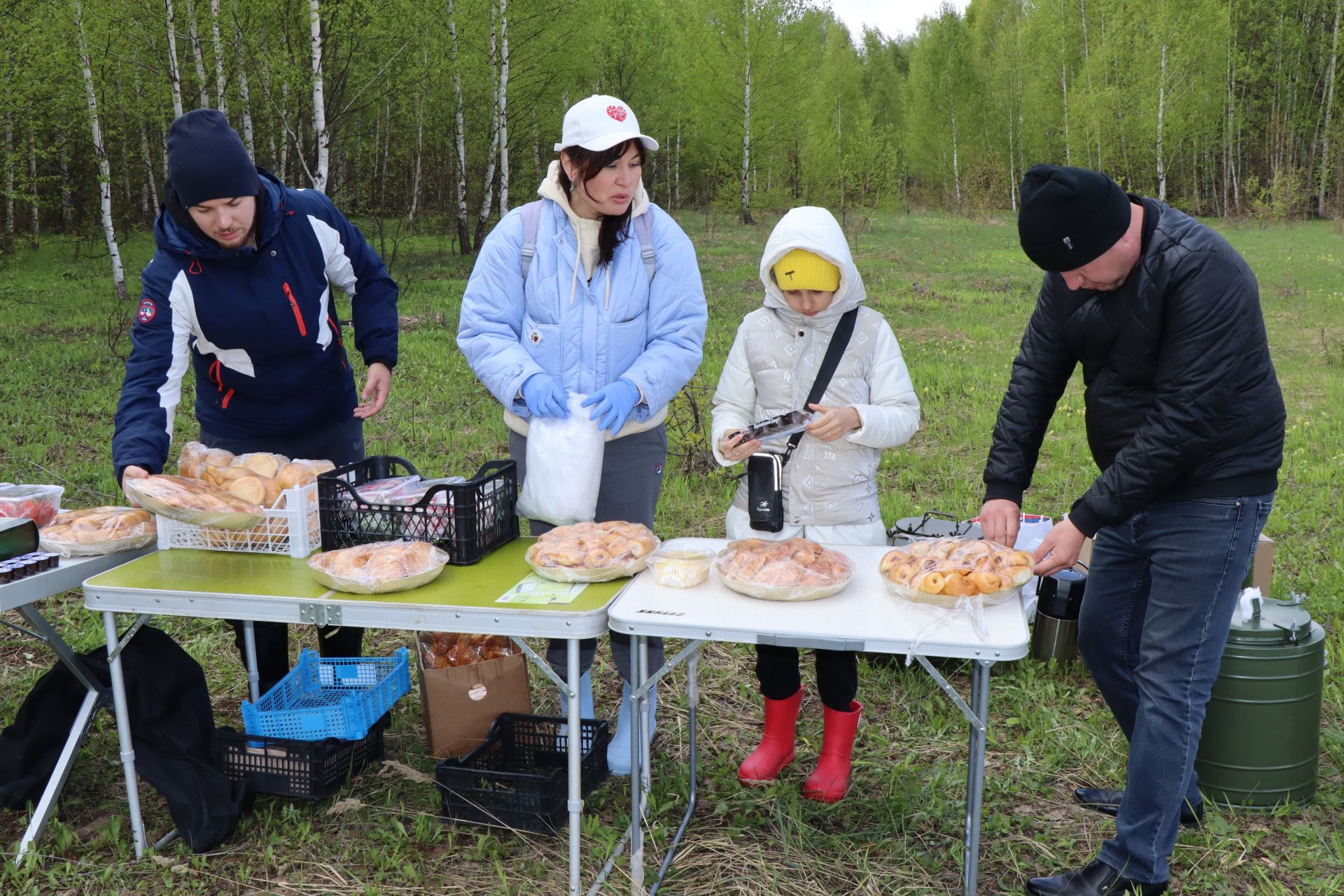 В Лаишевском районе проходит международная акция «Сад памяти»