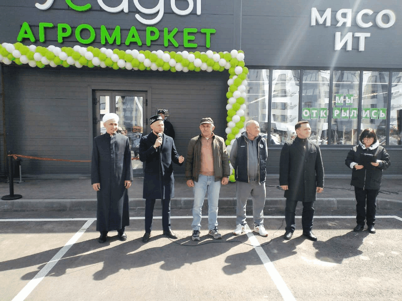 В Лаишевском районе состоялось официальное открытие агромаркета «Усады»