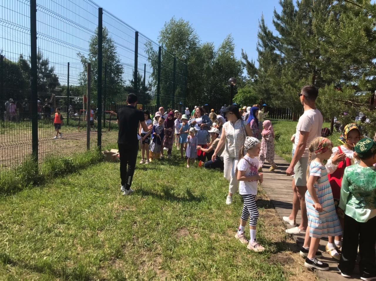 В Большекабанском поселении Лаишевского района прошел детский праздник Сабантуй