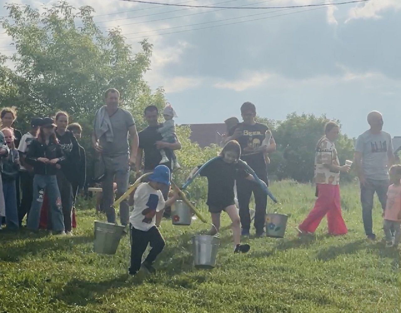 Жители села Курманаково Лаишевского района весело отметили Сабантуй