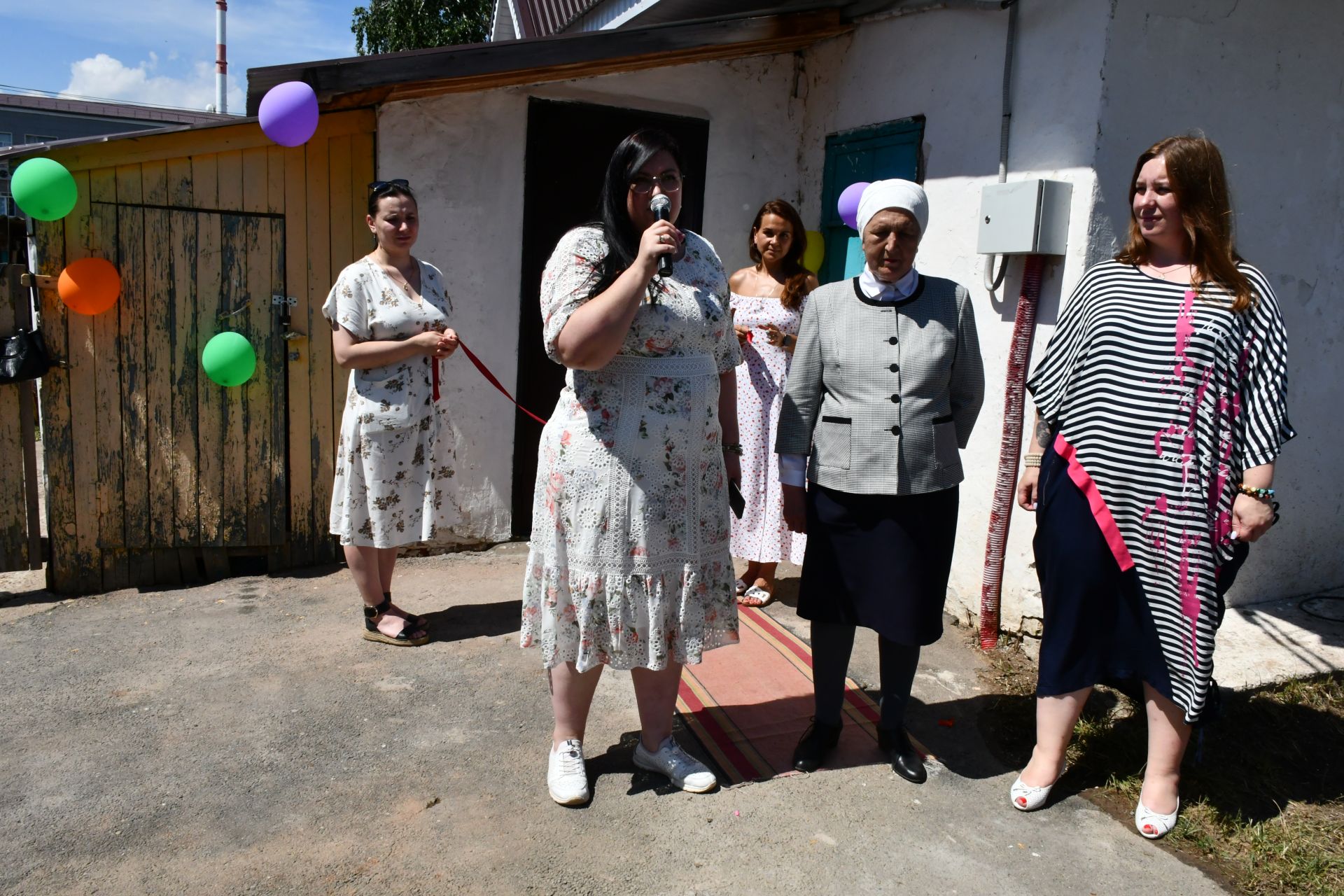 Сегодня после ремонта в Лаишевском детском доме торжественно открыли банный комплекс