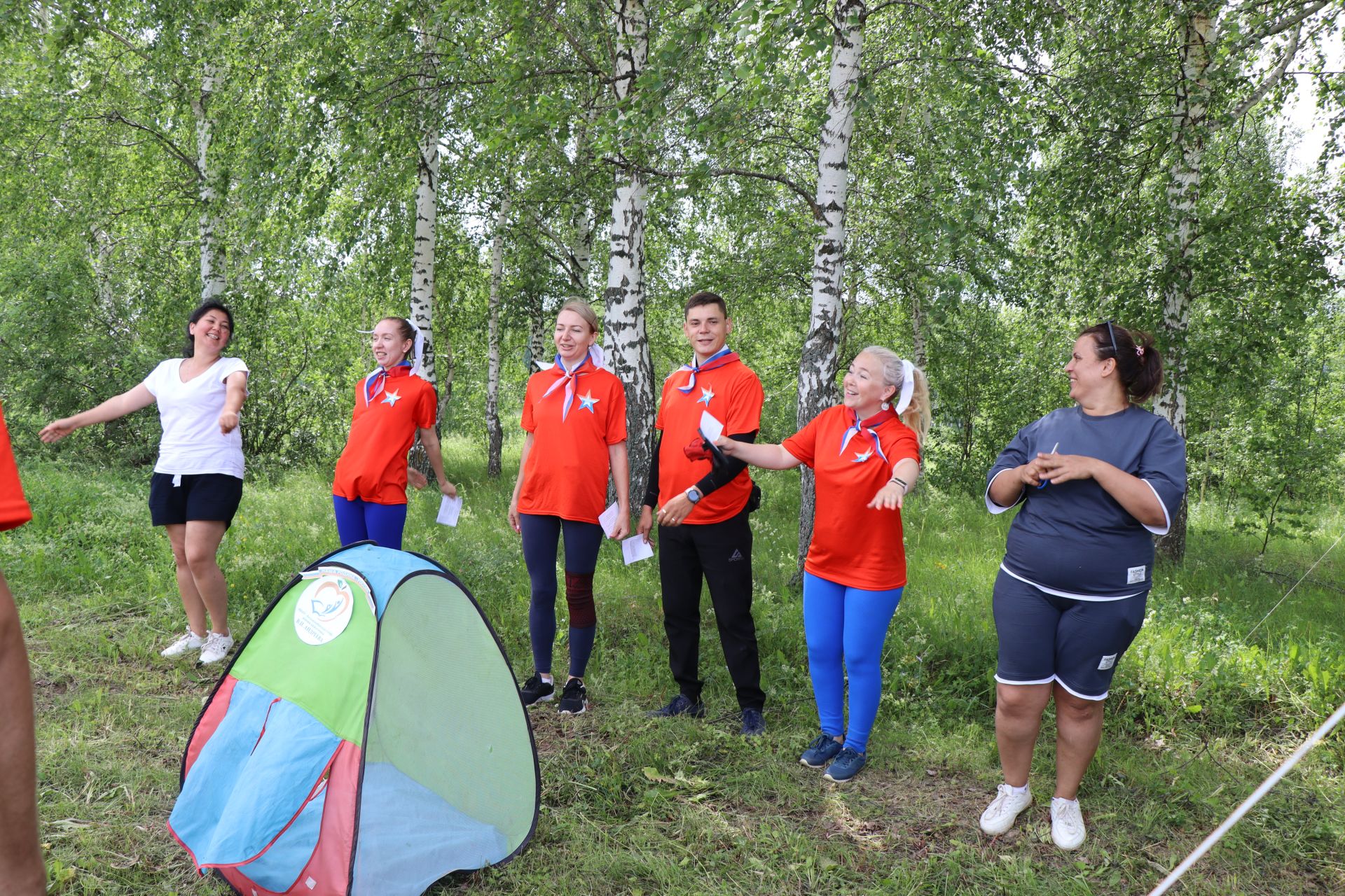 Профсоюзный турслет педагогов Лаишевского района прошел в селе Пелево