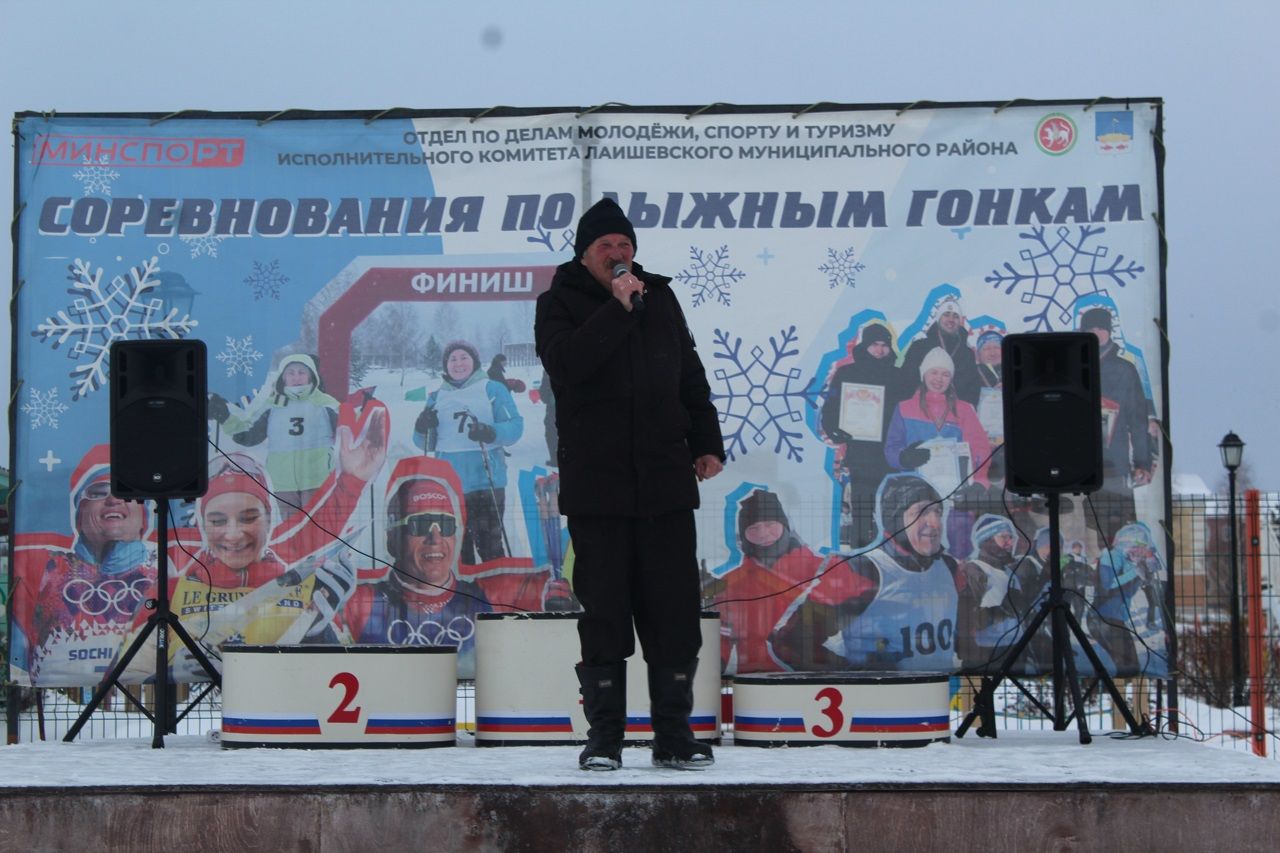 Лаишевские лыжники участвовали в рождественских забегах