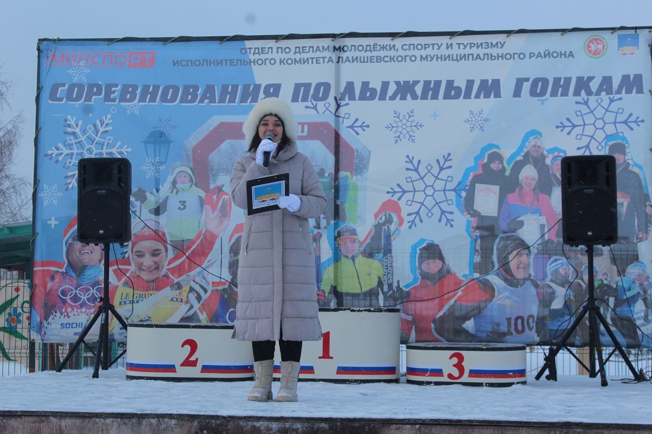 Лаишевские лыжники участвовали в рождественских забегах