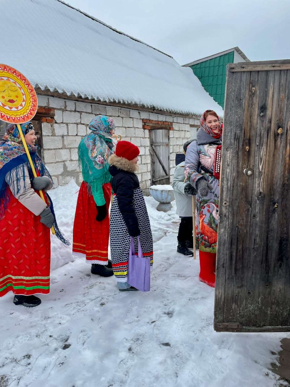 Видеорепортаж о том, как в Рождествено отмечают Рождество Христово