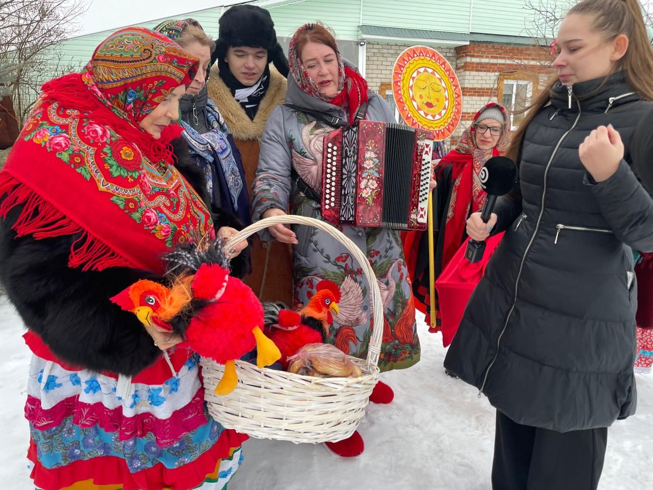 Сегодня в «Эфире» можно будет увидеть, как в Рождествено отмечают Рождество