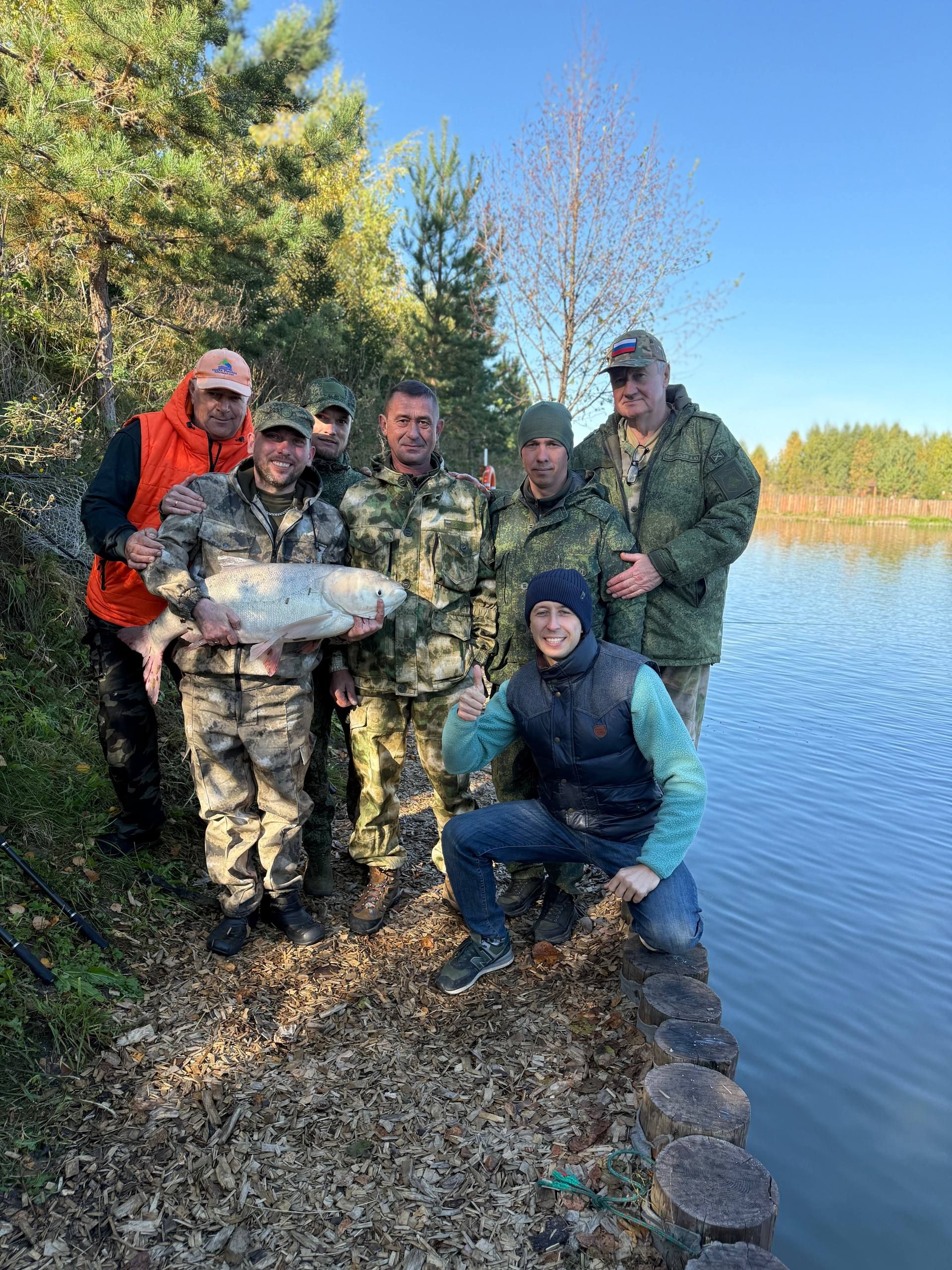 Душевный отдых для героев: участники СВО на рыбалке