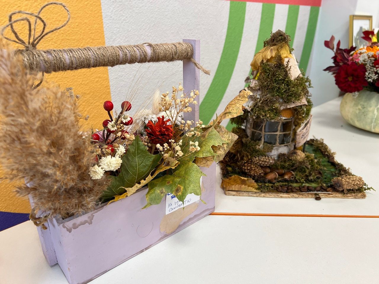 Лицеисты Лаишевского района провели выставку «Осенняя фантазия»