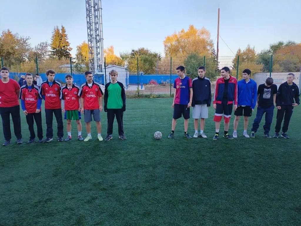 Соревнования по мини-футболу в Лаишевском техникуме