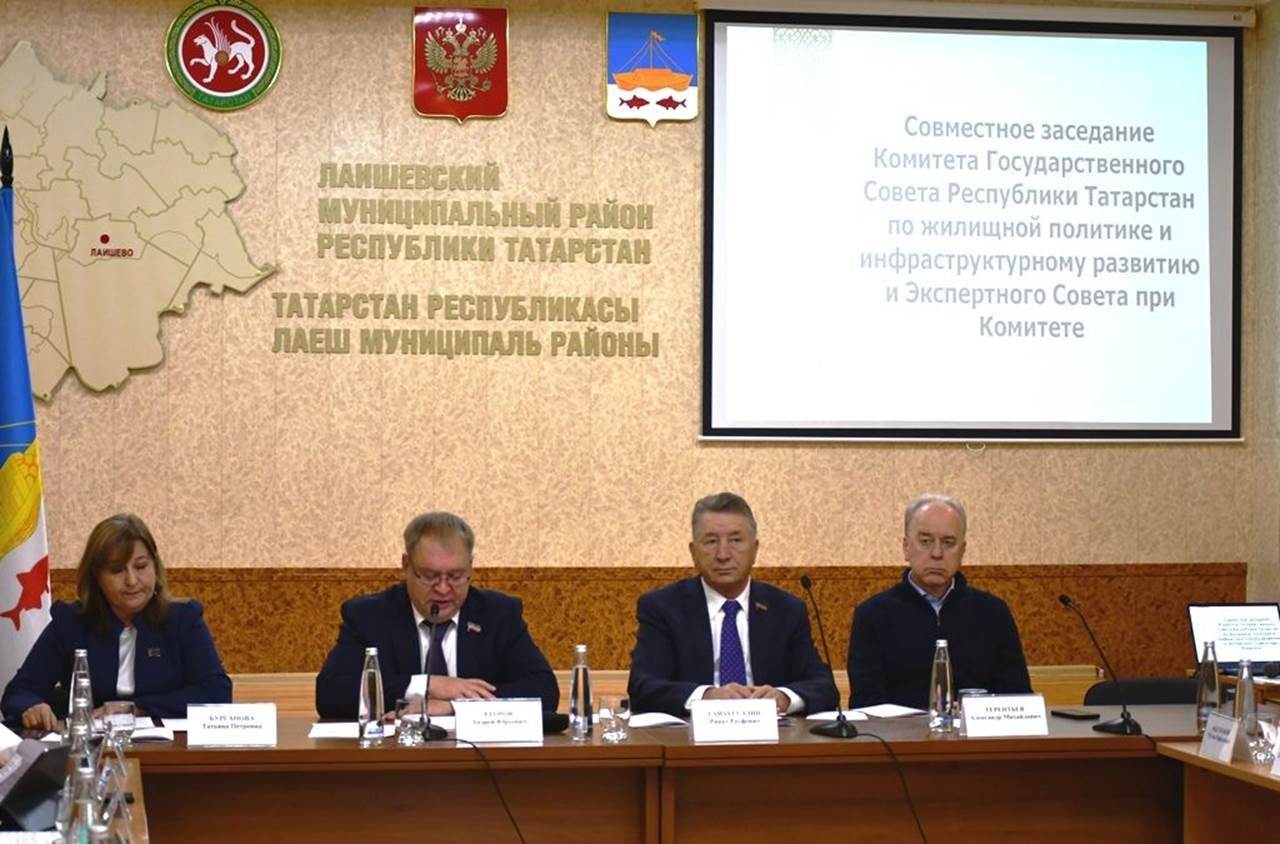 Лаеш районында инфраструктураны үстерү турында фикер алыштылар