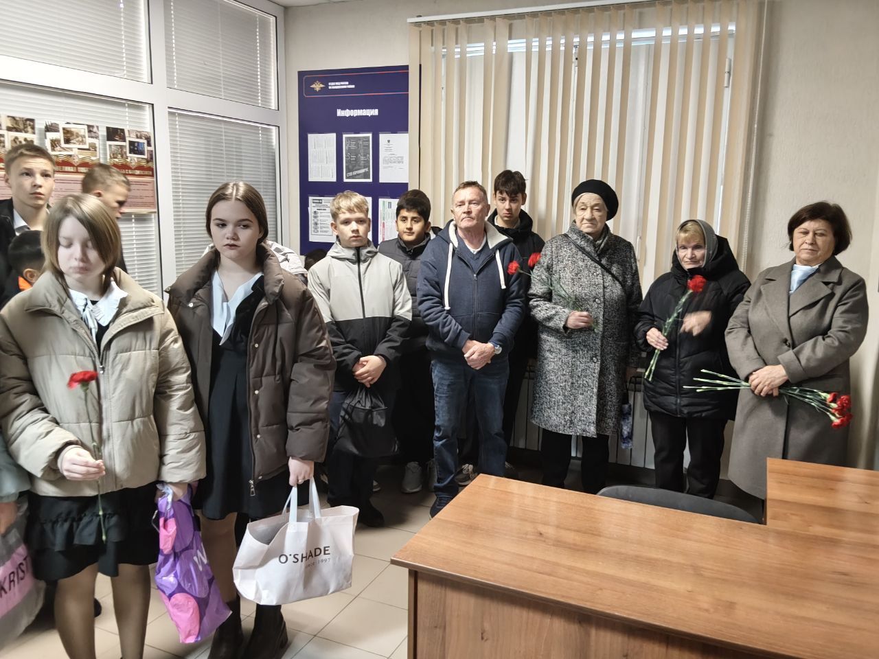 Учащиеся Лаишевской школы №2 почтили память сотрудников органов внутренних дел