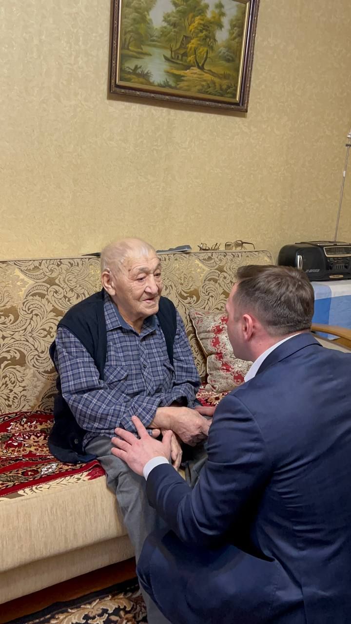 90-летний юбилей отмечает ветеран труда и почётный юрист Рафик Яруллин из Лаишево