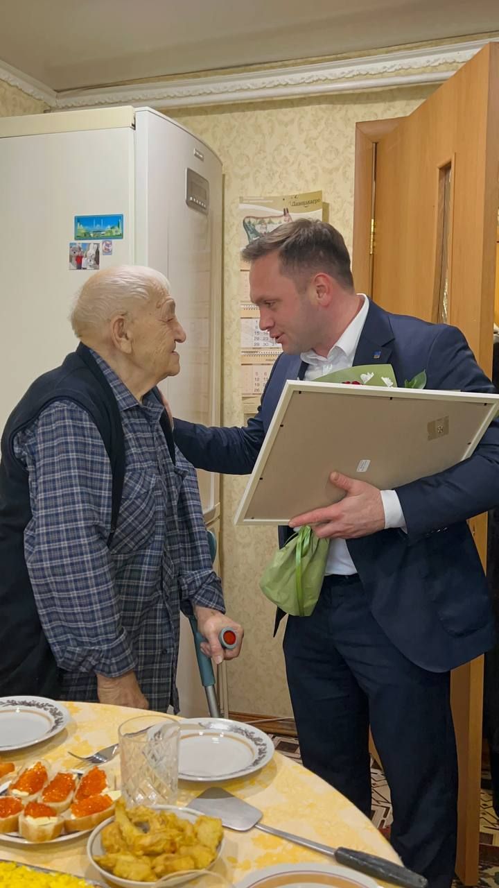 90-летний юбилей отмечает ветеран труда и почётный юрист Рафик Яруллин из Лаишево