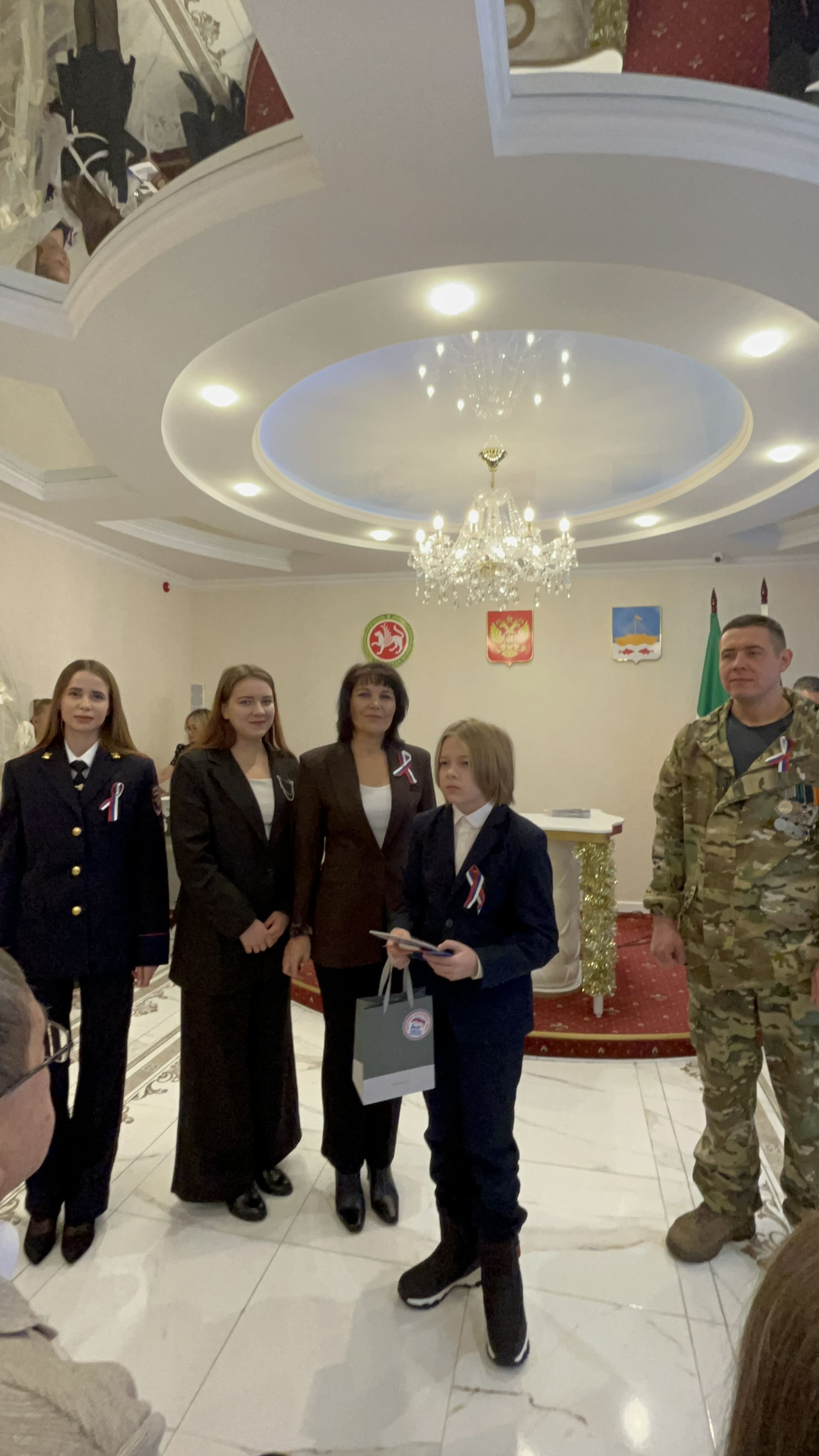 В День Конституции юные лаишевцы получили первые паспорта