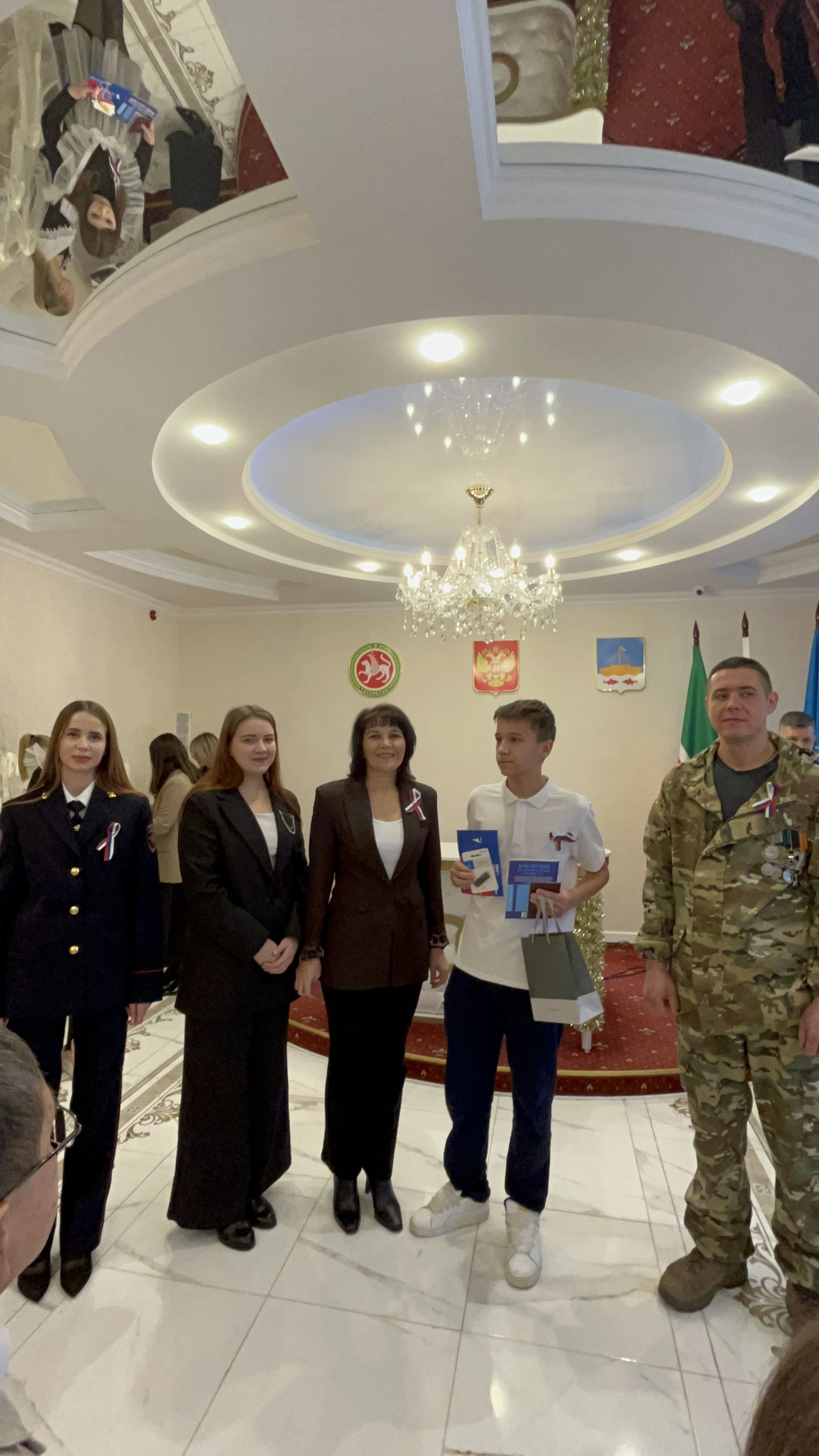 В День Конституции юные лаишевцы получили первые паспорта