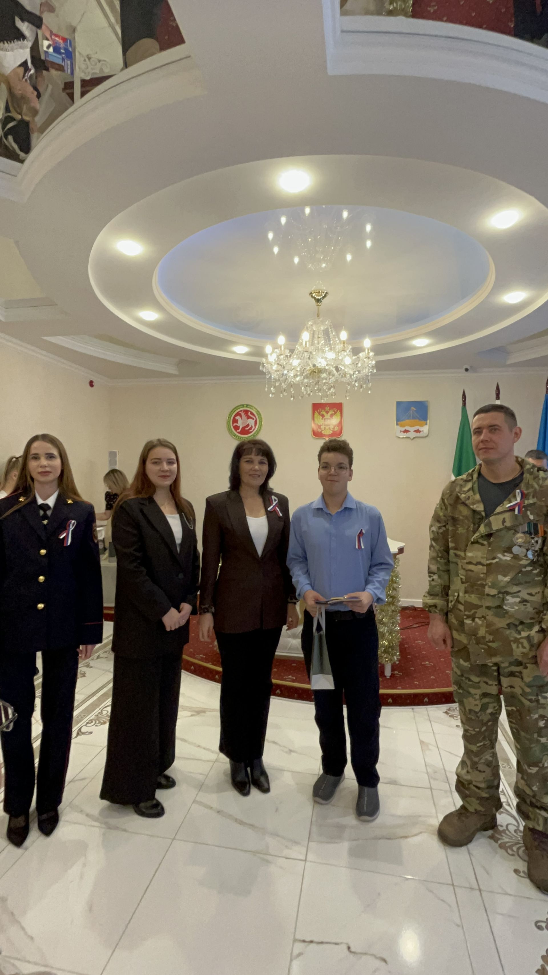 В День Конституции юные лаишевцы получили первые паспорта