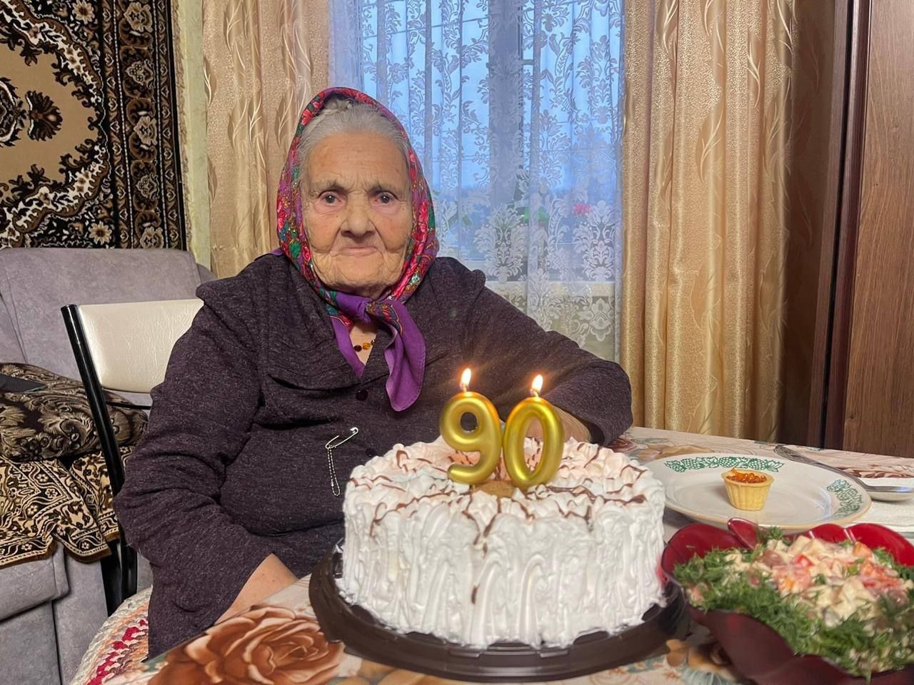 Главное богатство – большая и дружная семья: в Лаишевском районе отметила 90-летие ветеран труда Раида Калинина