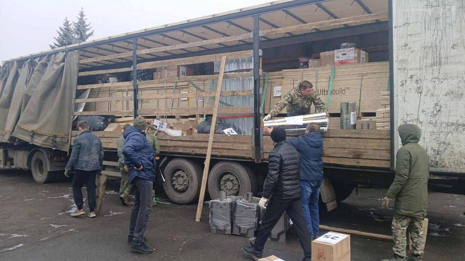 МХО зонасына Лаеш районыннан зур партия гуманитар ярдәм килде