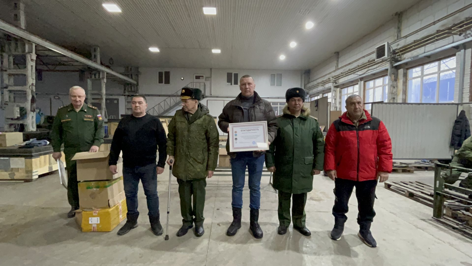 Лаишевский район отправил на передовую новогоднюю партию гуманитарной помощи бойцам СВО