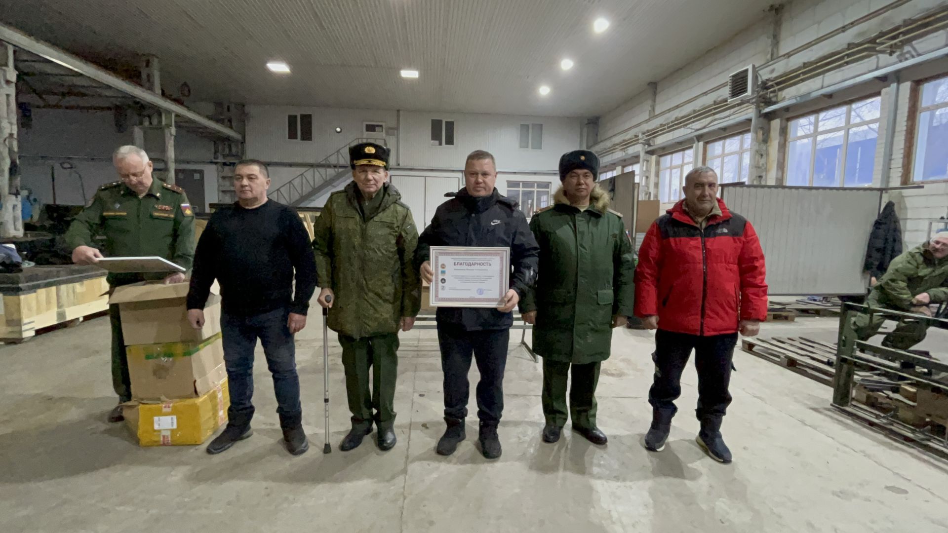 Лаишевский район отправил на передовую новогоднюю партию гуманитарной помощи бойцам СВО